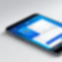 Creating an invoice in the PayPal app interface