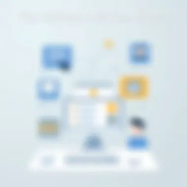 Visual representation of software selection criteria