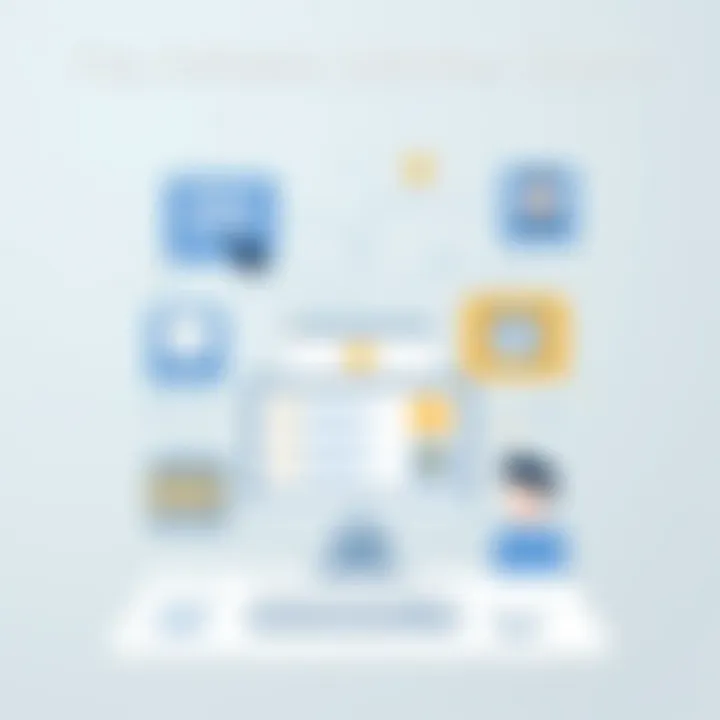 Visual representation of software selection criteria