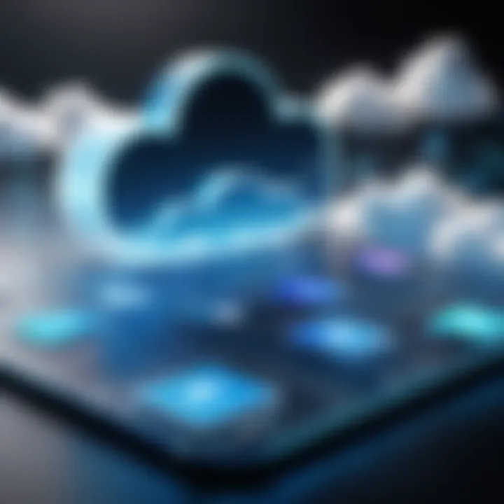 Navigating Challenges in Cloud Technology A visual representation of challenges in cloud technology