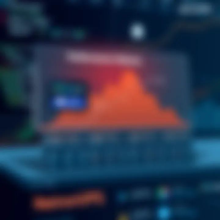 Graph illustrating performance metrics of VPS services