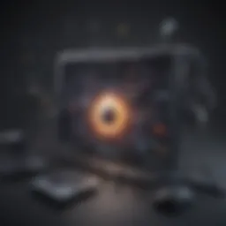 Abstract representation of online gaming prowess