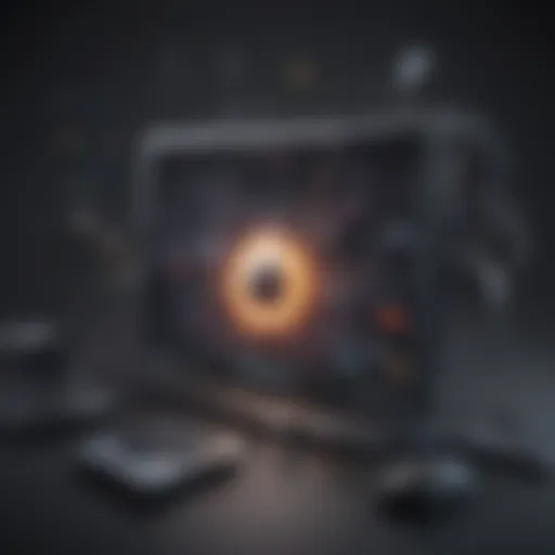 Abstract representation of online gaming prowess