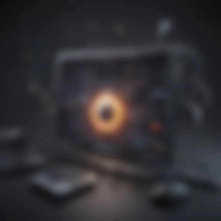 Abstract representation of online gaming prowess