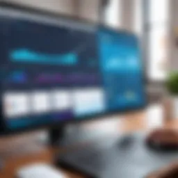 User-friendly dashboard of accounting software for churches