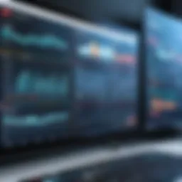 Dynamic interface of Oracle Construction Management software showcasing project analytics