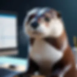 A screenshot of the Otter Transcription Free interface showcasing its user-friendly design