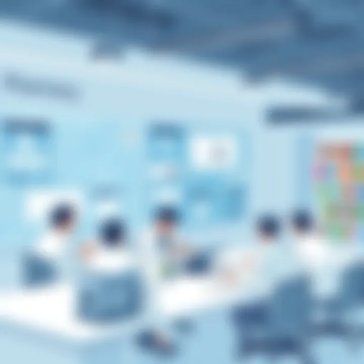 Strategic planning meeting for pharmacy operations improvement