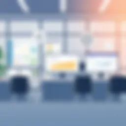 A visual representation of various assessment tools in a corporate setting