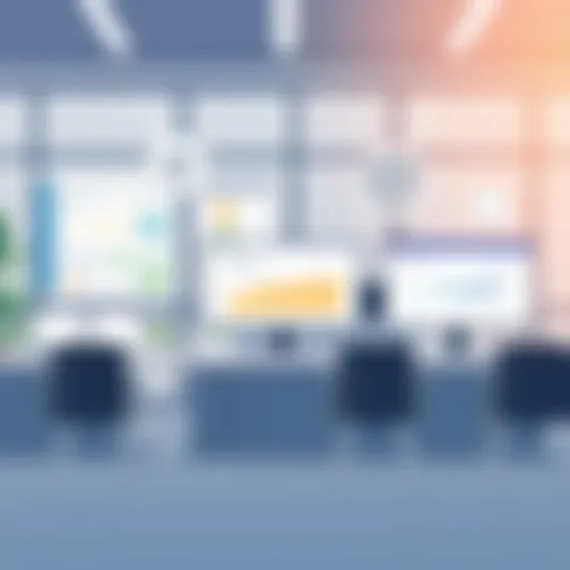 A visual representation of various assessment tools in a corporate setting