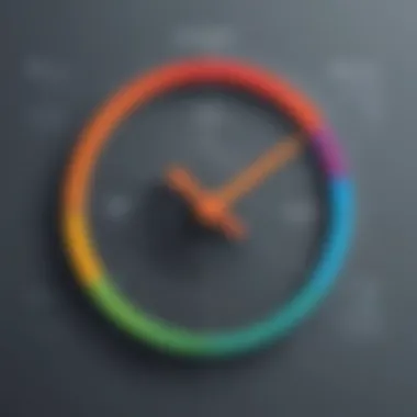 Performance Metrics Visualization Productivity Enhancement Graph