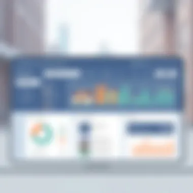 Comprehensive Dashboard for Property Managers Dashboard showcasing rental property management features