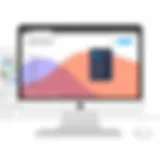 Streamlined User Interface for Mac User interface of rental property management software on Mac