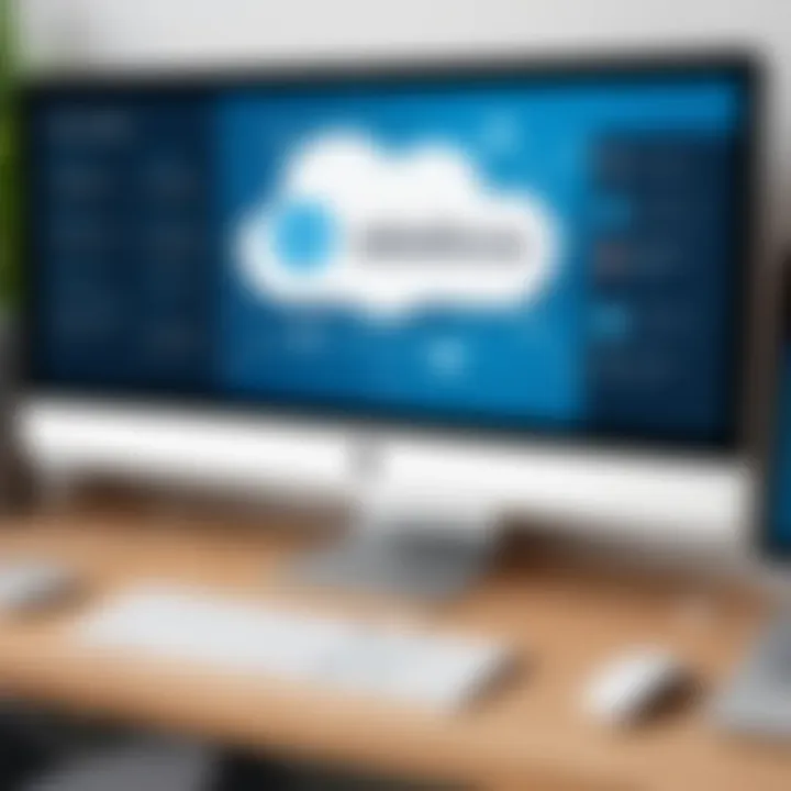 Comparison chart of Salesforce CRM and competitors