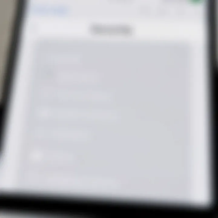Demonstrating security features of CamScanner Free