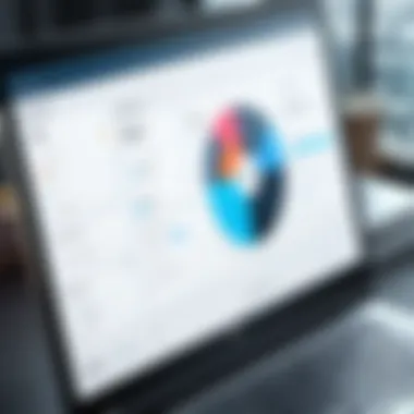 User interface of shipping tracking software