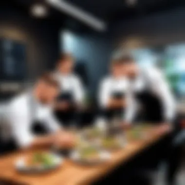 Team Excellence Development Restaurant staff training session