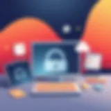 Visual representation of disk space management tools
