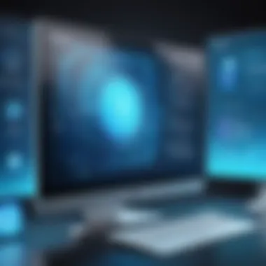 Data Security Features in Cleaning Software Illustration of data security features in cleaning software