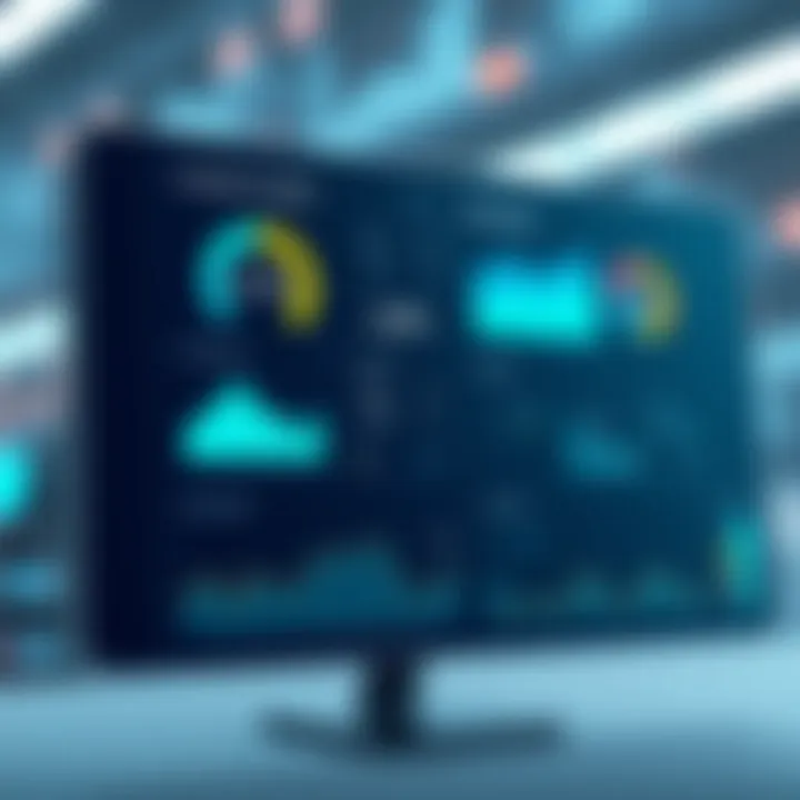 Data analytics dashboard showcasing customer insights