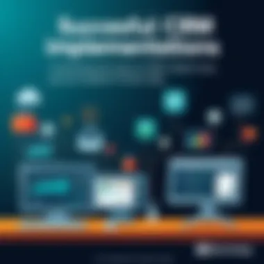 Case study highlights on successful CRM implementations