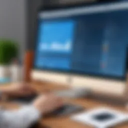 User-friendly interface of church management software