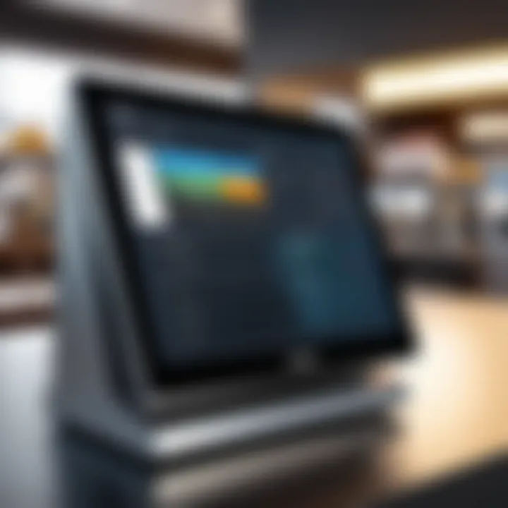 Comparison chart of popular POS systems features