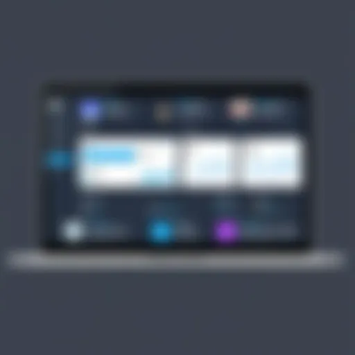Tovuti LMS Dashboard Features Overview of Tovuti LMS user interface showcasing dashboard features