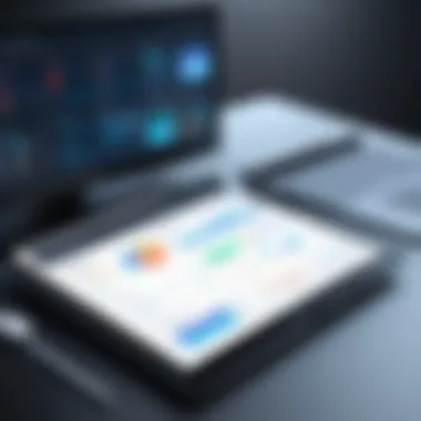 Visualizing CPQ Software Functionality Illustration depicting CPQ software interface
