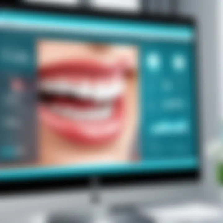 Graph showing the benefits of dental software for practices and patients