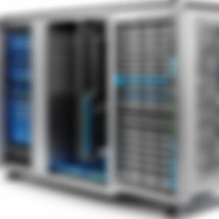 Visual representation of server specifications
