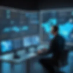 Illustration depicting the impact of false positives on security operations