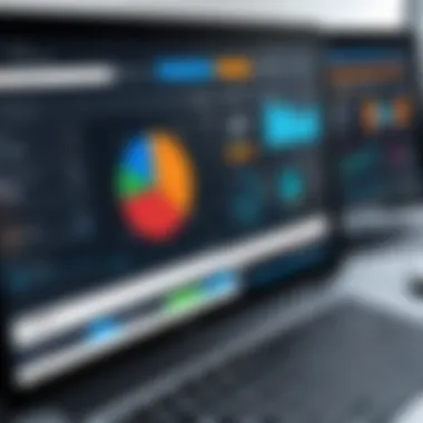 IFTA Trucking Software Dashboard Overview Detailed dashboard view of IFTA trucking software showcasing analytics and reporting features