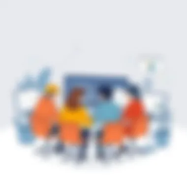 Agile team collaborating using Jira