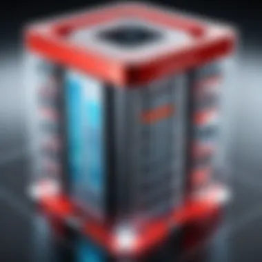 Architectural diagram illustrating the structure of Oracle Flexcube