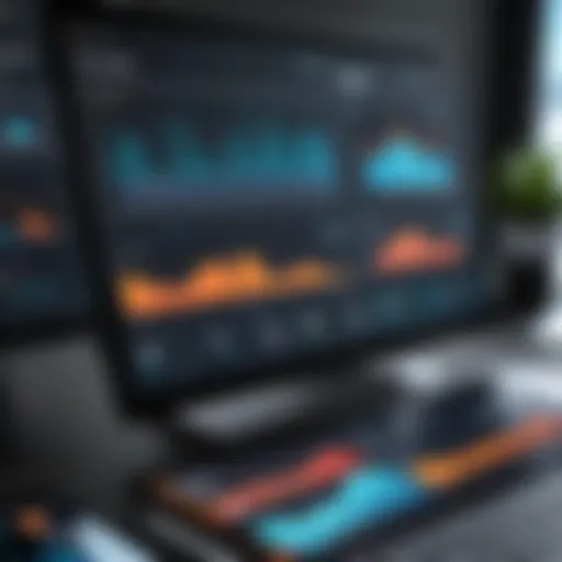 Overview of Procore's dashboard showcasing project metrics.