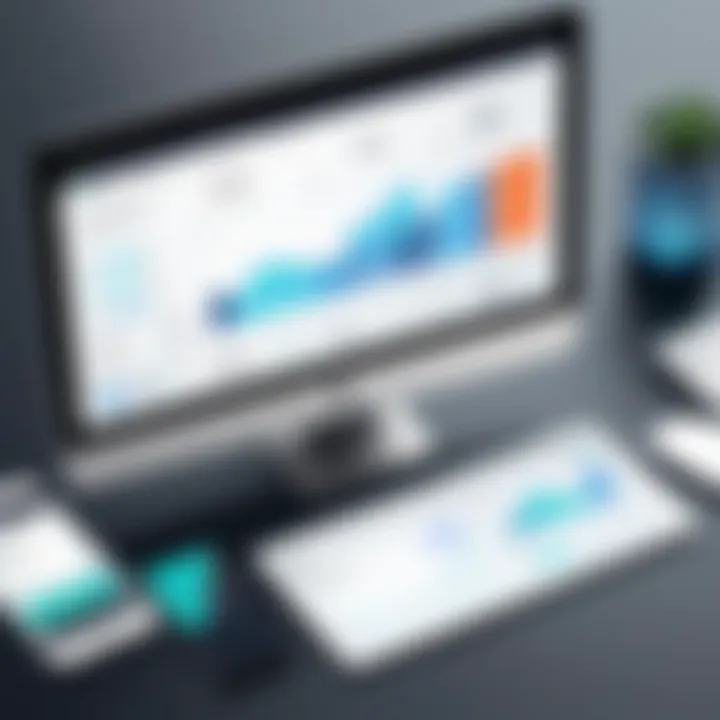 Graph showing performance metrics for payment processing