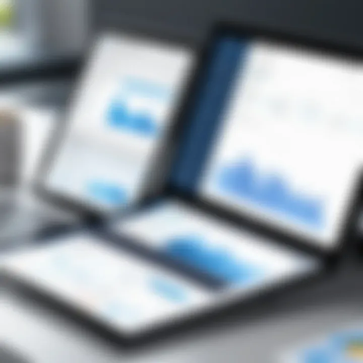 Comparison chart showing Smartsheet and alternative software solutions