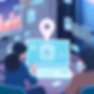 Conceptual representation of user engagement through training videos