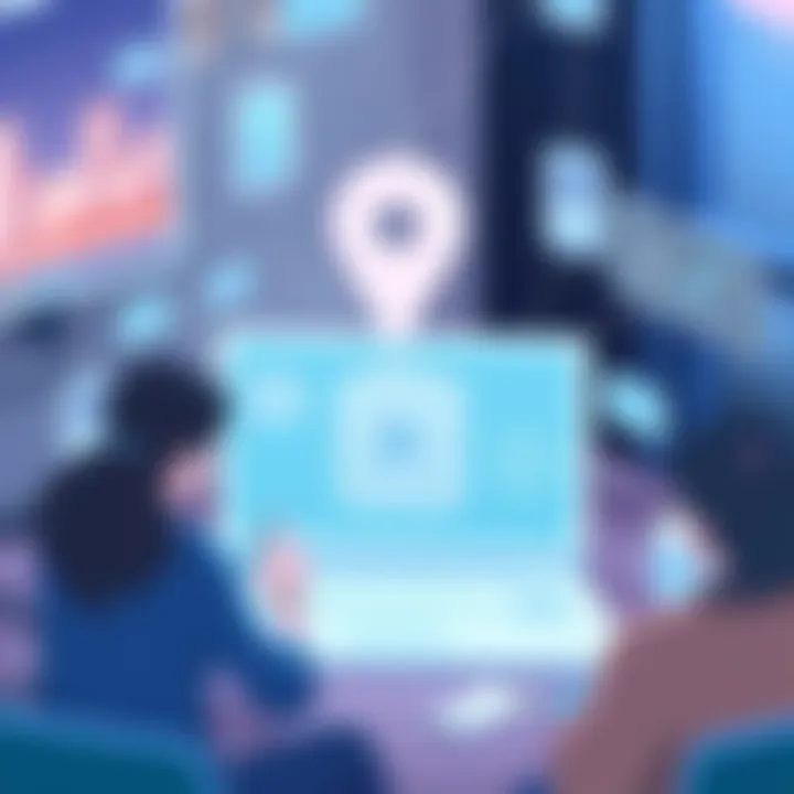 Conceptual representation of user engagement through training videos