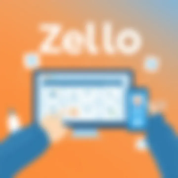 Case study visual demonstrating successful Zello Business implementation