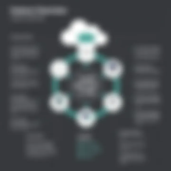 Diagram showcasing Veeam Backup features