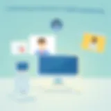 Understanding the Mechanics of VoIP Conferencing Visual representation of VoIP conference call mechanics