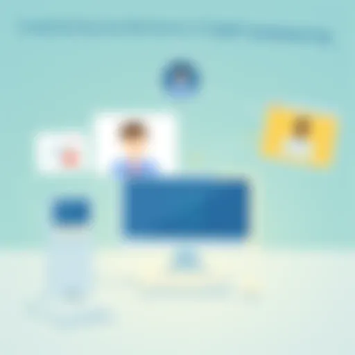 Understanding the Mechanics of VoIP Conferencing Visual representation of VoIP conference call mechanics