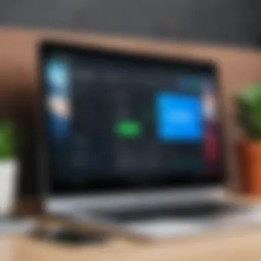 Visual representation of Weebly dashboard with QuickBooks integration