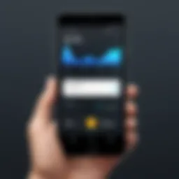 Illustration of a modern smartphone displaying the WeTransfer free app interface