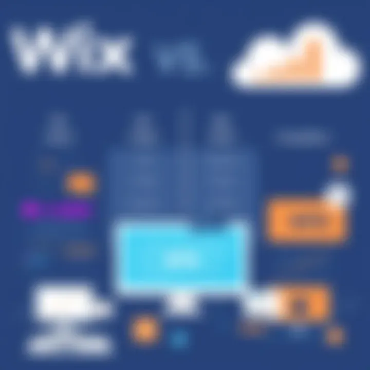 Comparison of Wix and Competitors