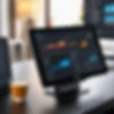 User interface of Wodify POS showcasing dashboard features