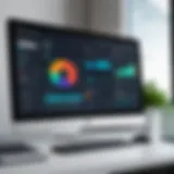 User interface showcasing Workspeed software dashboard with task management tools
