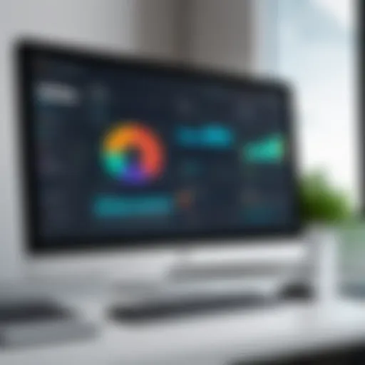 User interface showcasing Workspeed software dashboard with task management tools